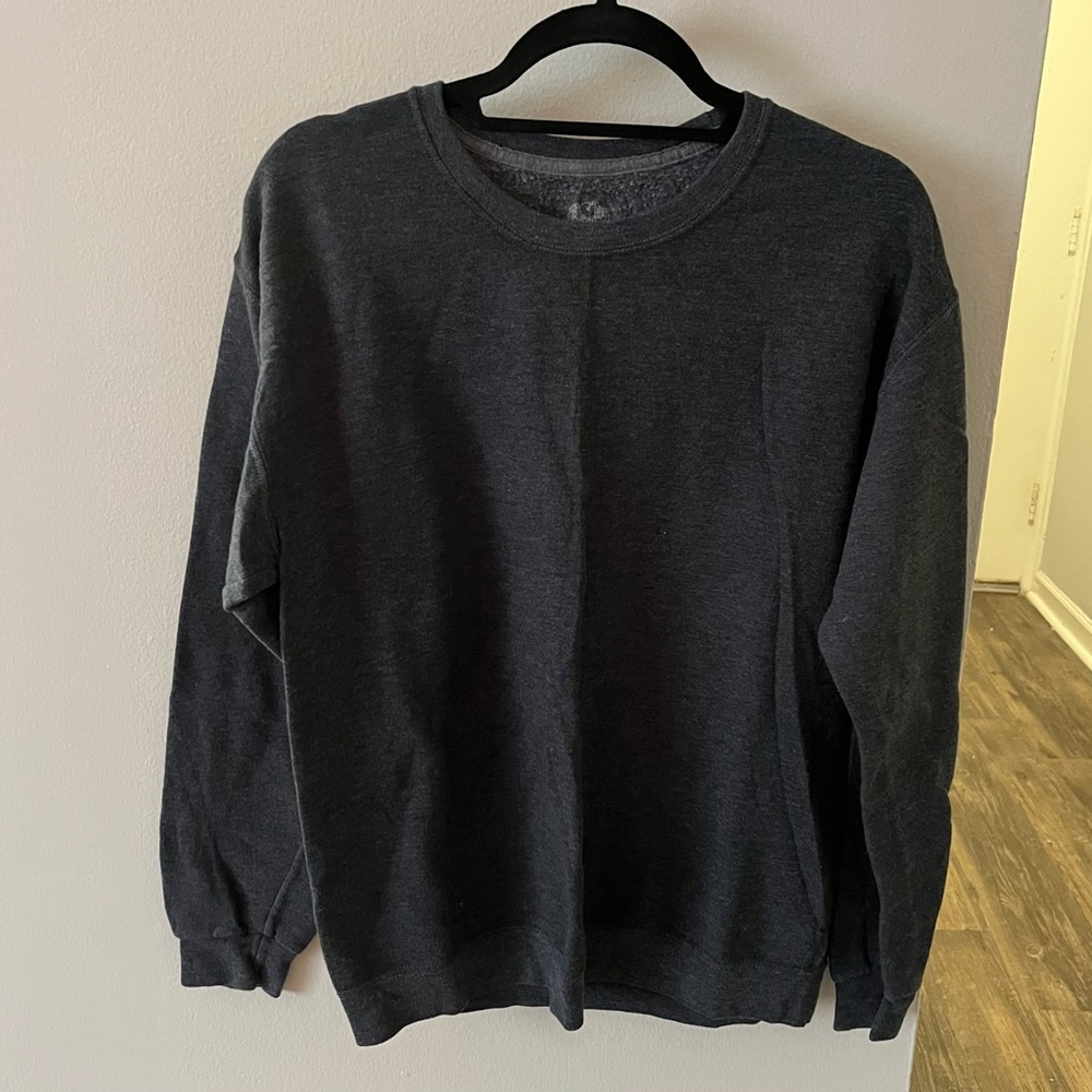 Charcoal Grey Crewneck Sweatshirt